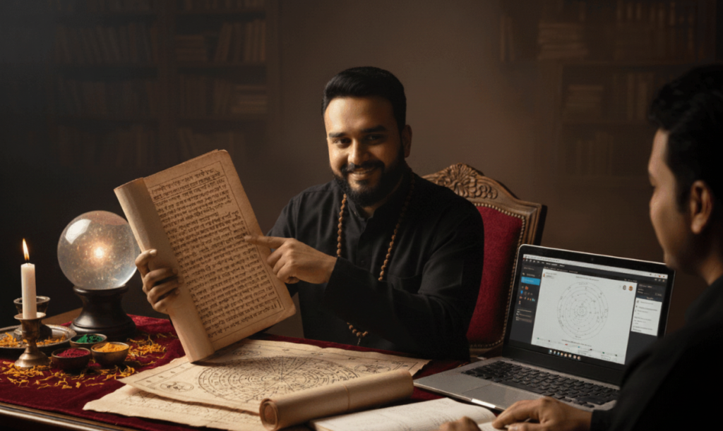 Educational and career-themed graphic with books and career growth symbols.