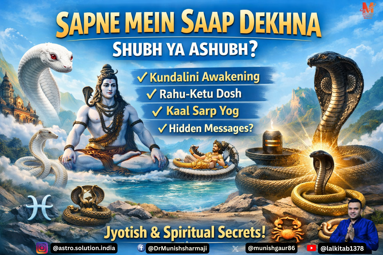 Sapne mein saap dekhna shubh ya ashubh – Hindu jyotish, kundalini awakening, rahu ketu dosh, kaal sarp dream meaning, snake spiritual symbolism